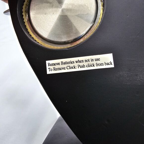 Vintage Walt Disney Mickey Mouse Desk Quartz Clock Figurine - Picture 4 of 8